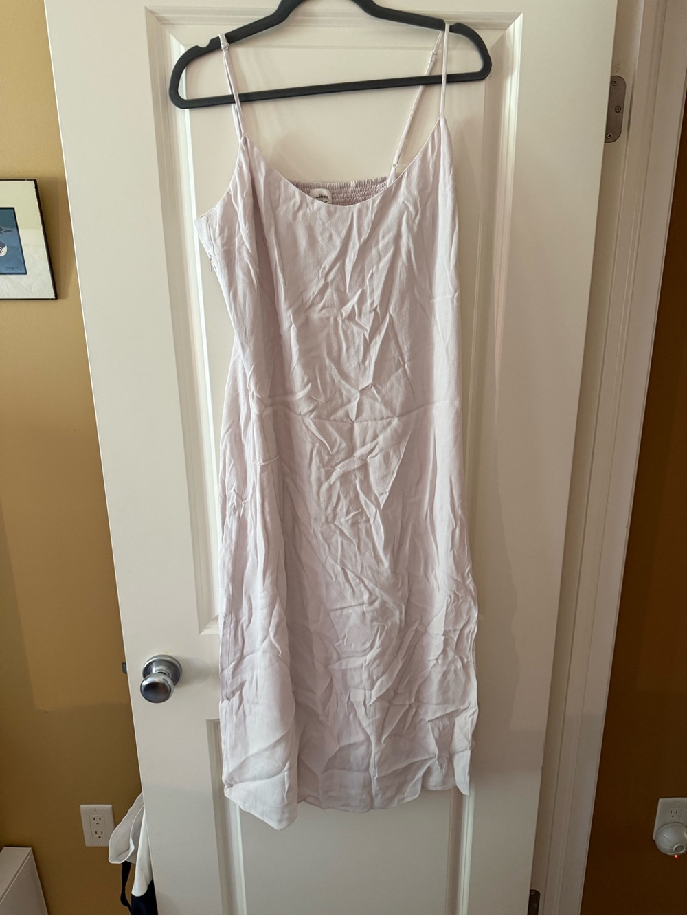 Wilfred Light Pink Slip Dress